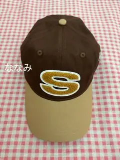 Stüssy 刺繍Sロゴ ベースボールキャップ