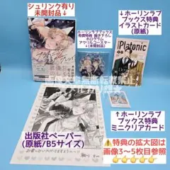 朝川さい プラトニックシュガープレイ ホーリンラブブックス特典セット