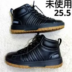未使用 ケースイス　スニーカー　25.5　レザー　★ドレスアップ済