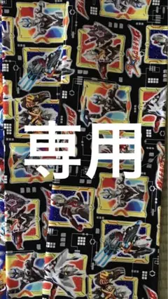 ウルトラマンキャラクター プリント生地 2枚セット