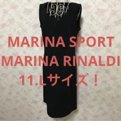 ★MARINA SPORT/マリナスポーツ★大きいサイズ！ノースリーブワンピース