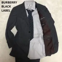 BURBERRY BLACK LABEL SUPER100's スーツ グレー
