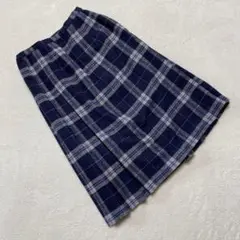 ⭐ソニーレーベル⭐ チェック柄　スカート ウール混 タータンチェック 膝丈