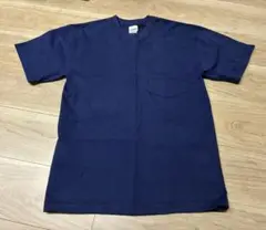 CAMBER USA製 ポケットTシャツ ネイビー Sサイズ