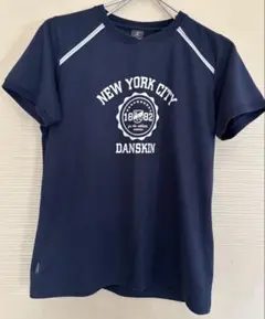 DANSKIN ネイビー Tシャツ NEW YORK CITY