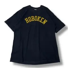 【90s】USA製 HOBOKEN アーチロゴ スーべニアTシャツ 2XL