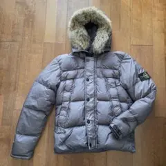 ▼希少▼美品▼正規品▼ STONE ISLAND ダウン コヨーテファー