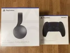 PS5 ワイヤレスヘッドセット デュアルセンス ミッドナイトブラック 新品未開封