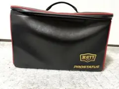 【美品】ZETTゼット プロステイタス グラブケース （赤黒）