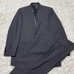 コルネリアーニ スーパー150'S スーツ セットアップ ペンチェック50 XL