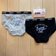 新品未使用品jenni140サイズ女子用ショーツセット