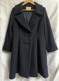 マーリエパーエフデ 21号 カシミヤ混フィトu0026フレアコート