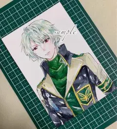 手描きイラスト　【ノトス】　オリジナル