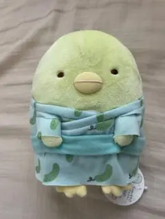 すみっコぐらし　ぺんぎん？　ユカタぬいぐるみ