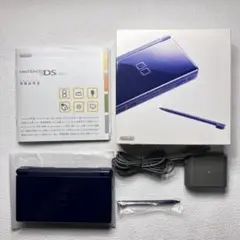 hh【清掃&動作確認済】ニンテンドーDS Lite エナメルネイビー本体箱説付き