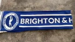 BRIGHTON & HOVE ALBION サッカースカーフ 青