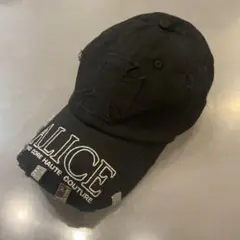Alice Hollywood Chopper Logo CAP 黒　即日発送