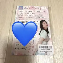 girls2 RAFFLEくじ プロフィール【隅谷百花】