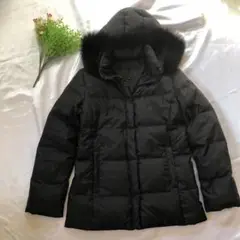 UNTITLED アンタイトル ダウンコート ファー ブラック 黒