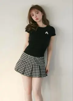 AND MARY Mia check skirt Mサイズ 新品未使用