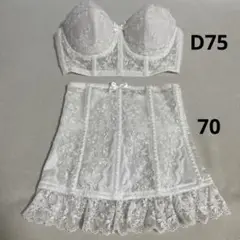 セモアブライダルインナー　D75 / 70