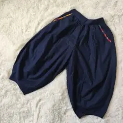 【新品】チチカカ バルーン ハーフ パンツ リネン ネイビー