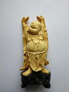 布袋尊　置物　七福神 　インテリア　笑顔の布袋さん