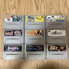 スーパーファミコンソフト 9本セット