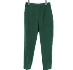 ドレステリア DRESSTERIOR クロップドパンツ テーパードパンツ S 緑