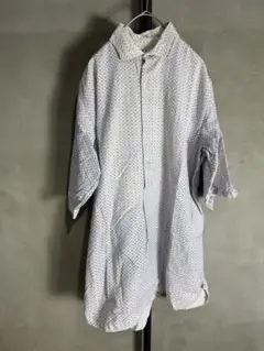 Vintage euro pullover printed shirts マチ付