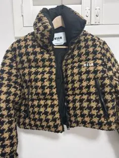 MSGM クロップダウンジャケット