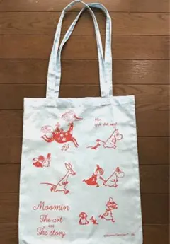 ムーミン展限定 コットントートバッグ 【ブルー】