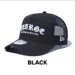 人気　XLARGE×New Era ニューエラ　メッシュ　キャップ　黒　ブラック