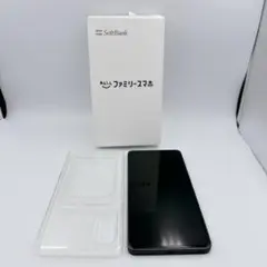 ほぼ未使用 SoftBank あんしんファミリースマホ ブラック A303ZT