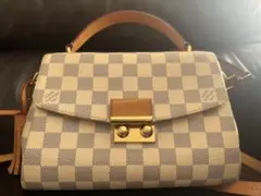 ルイ ヴィトン　ダミエアズール　クロワゼット ショルダー2WAYバッグ