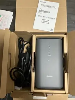 docomo home 5G HR02 ダークグレー