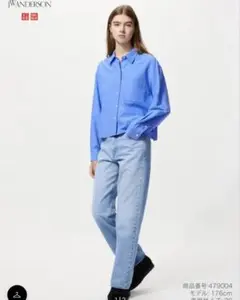 ユニクロ JW ANDERS ストレートジーンズ 21 63ブルー