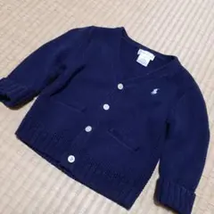 ラルフローレン　カーディガン　12M