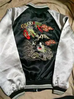 BARCEDOS 本物 スカジャン 日本　龍　限定 unisex vintage Barcedos sukajan old - Gem