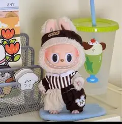 LABUBU服着せ替えラブブぬいぐるみの洋服THEMONSTER服セット17cm