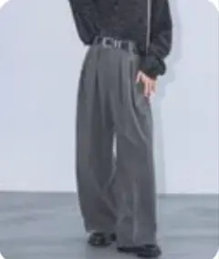 PAGEBOY タックストレートパンツ