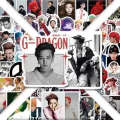 【100枚】G-DRAGON GD ジヨン シールステッカー　セット