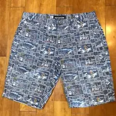 メンズ【美品 レインスプーナー】紺 XL ショートパンツ サーフィン 海 ヨット
