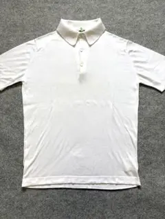 JOHN SMEDLEY ジョンスメドレー ポロシャツコットンニット white