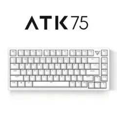 ATK75 ホワイト ゲーミングキーボード