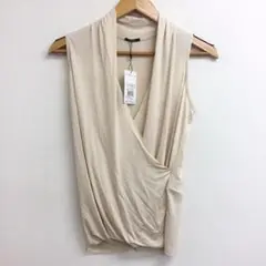 ☆新品タグ付きDENHAM デンハム カシュクールノースリーブS220511-3