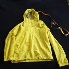 ノースフェイス ナイロンジャケット イエロー XL