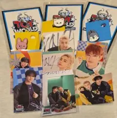 Stray Kids TOY WORLD FCくじ DE賞 3種類セット