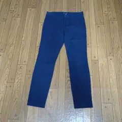 ギャップ　スリムパンツ　ストレッチ　濃紺