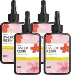 UVレジン液 400g レジン液 大容量 ハードタイプ成形 UV/LED対応